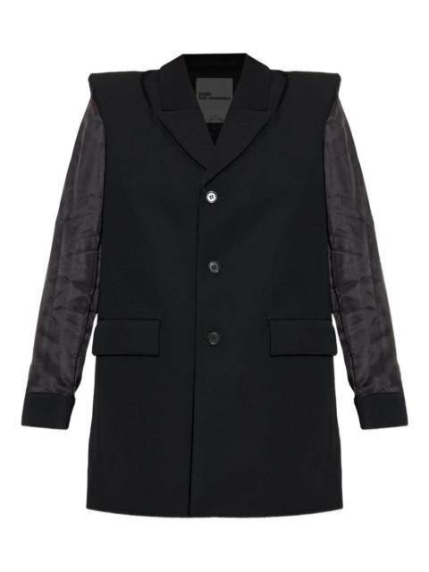 panelled blazer