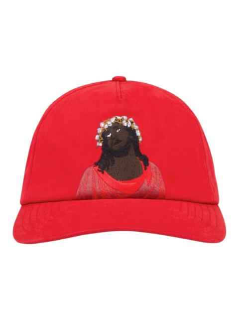 Denim Tears Black Jesus Cap Red