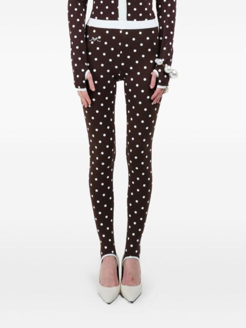 polka-dots leggings
