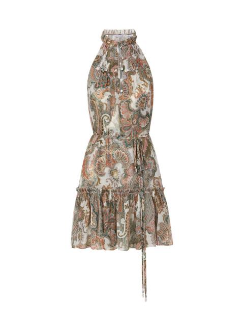 DRIA SILK-GEORGETTE DRESS