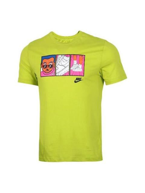 Nike Sportswear Applique T-Shirt 'Green' CT6528-308