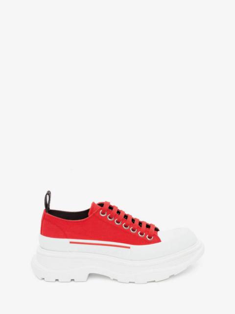 Tread Slick Lace Up in Lust Red