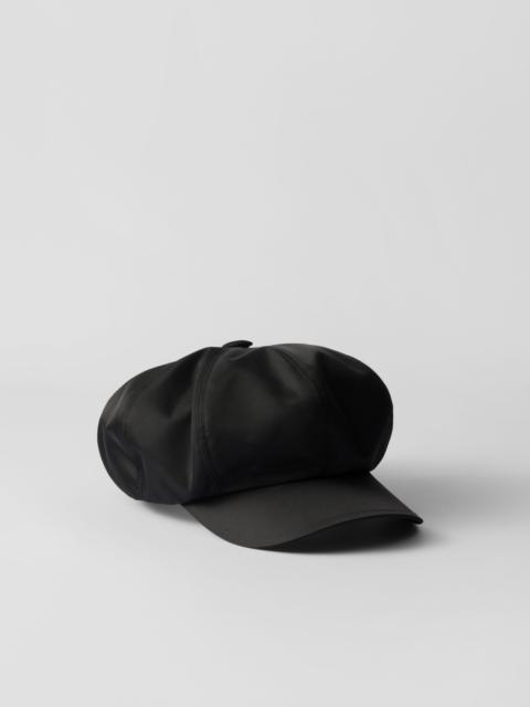 Re-Nylon newsboy cap
