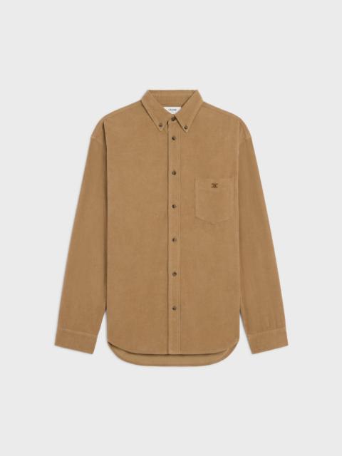 relaxed shirt IN CORDUROY