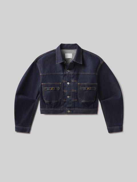 Alma Jacket With Horsebit
In Helia