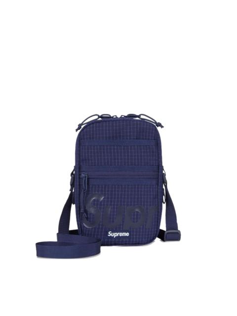ripstop water-resistant shoulder bag