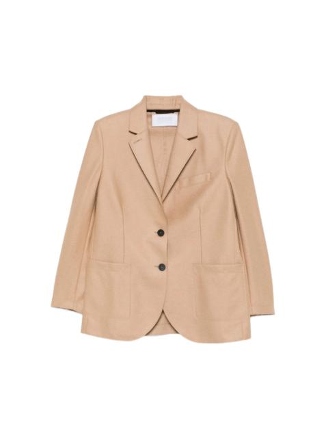Harris Wharf London Neutrals Jackets - Blazers Women