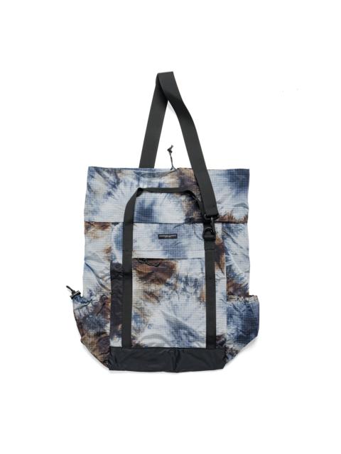 UL 3 Way Bag Navy Nylon Tie Die Print Ripstop