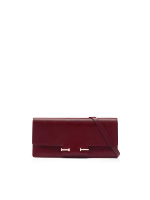 SUPPLE GRAIN LEATHER AUBE E/W SHOULDER BAG