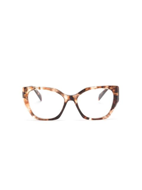 Prada Symbole cat-eye frame glasses