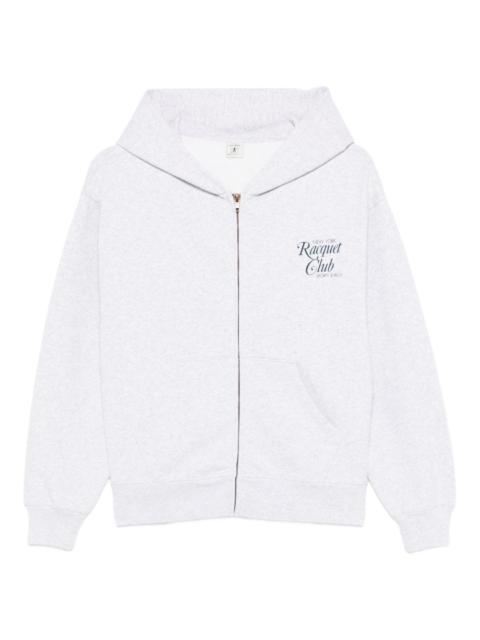 zip-up hoodie
