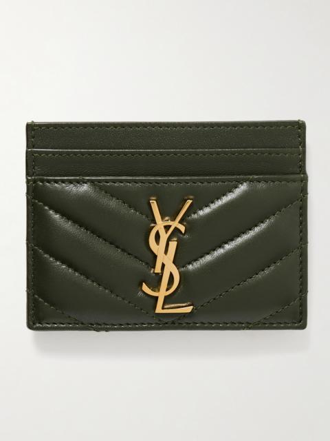 Cassandre Matelassé Leather Cardholder
