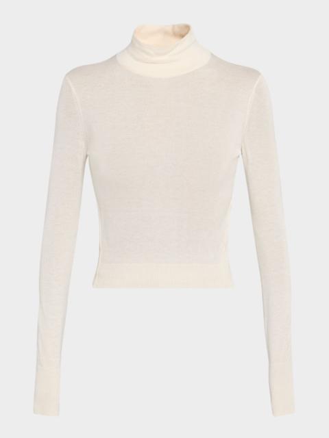 Slim Wool Turtleneck