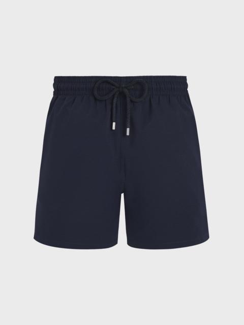 MEN MICRO-PERFORATED ULTRA-LIGHT AND PACKABLE SWIM SHORTS SOLID