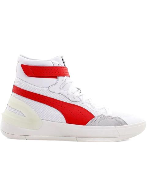 Puma Sky Modern White High Risk Red