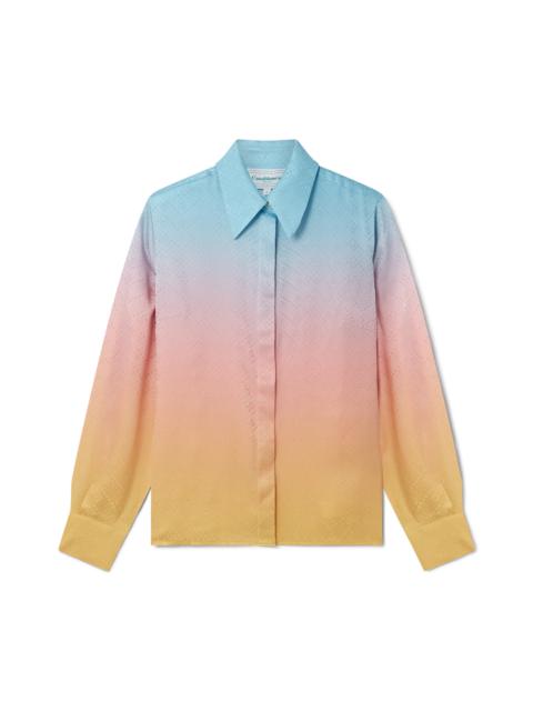 Ping Pong Gradient Silk Shirt | Casablanca Paris