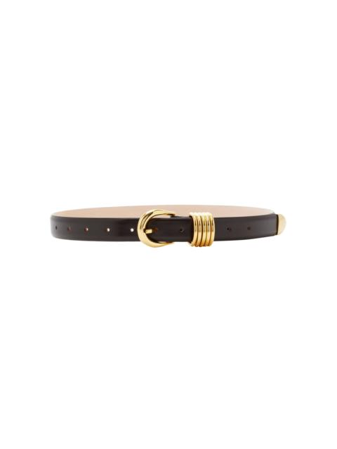 Hollyhock Leather Belt brown