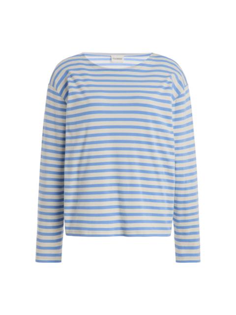 Basic Cotton-Modal T-Shirt blue