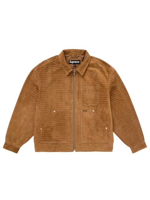 supreme Work ジャケット・アウター Croc Suede 24AW Jacket