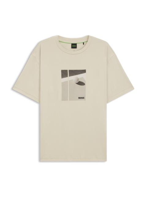 TENNIS-ARTWORK T-SHIRT IN PIMA COTTON