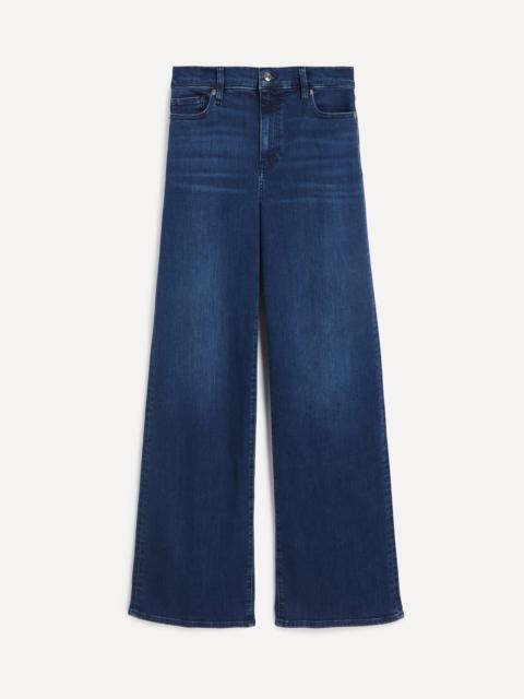 Le Slim Palazzo Jeans in Drizzle
