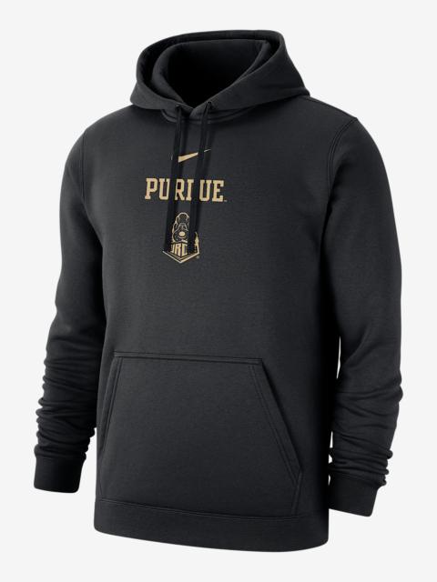 Purdue Club Fleece Men's Nike College Hoodie
