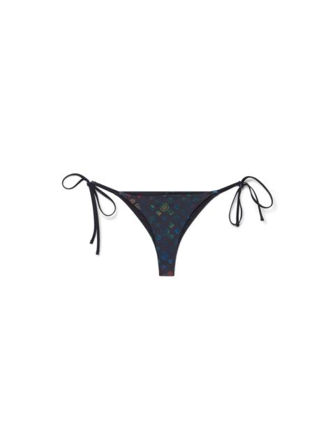 Monogram String Bikini Bottom