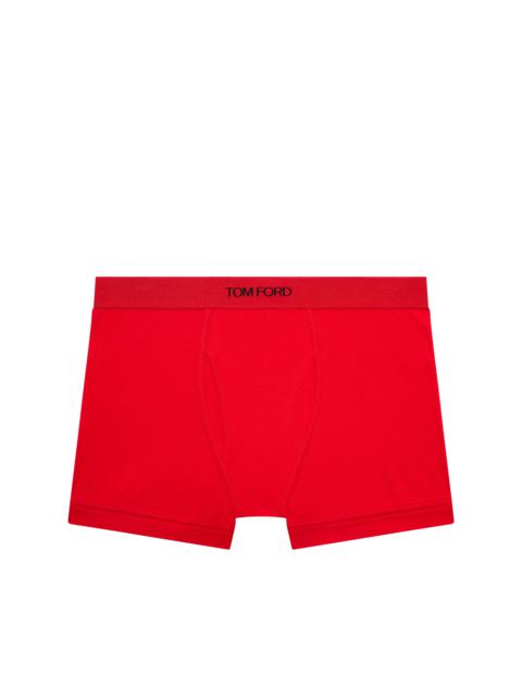 COTTON STRETCH JERSEY BOXER BRIEF