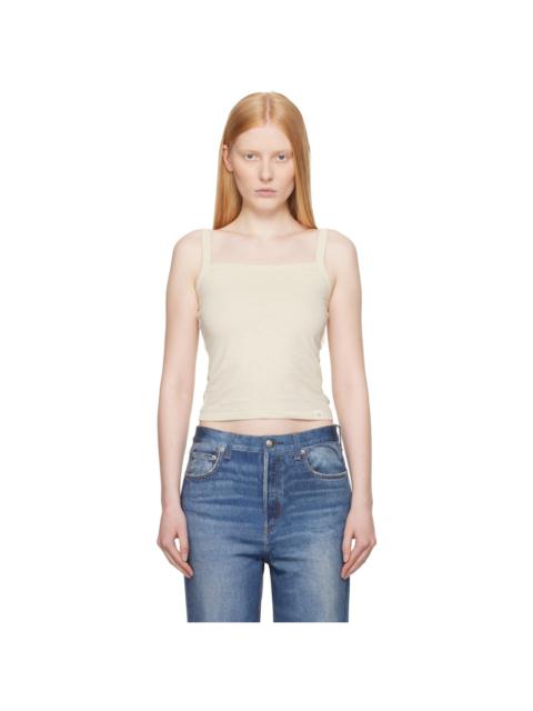 Off-White 'The Slub Square Neck' Tank Top