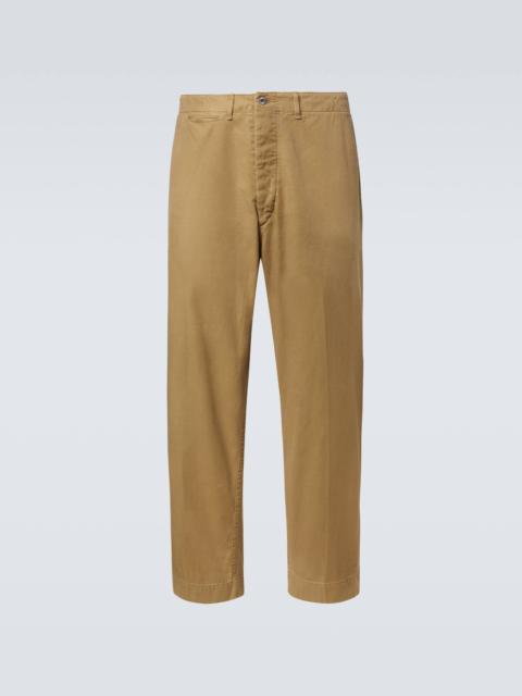Vintage cotton chinos