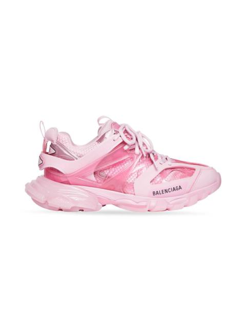 Women's Track Sneaker Clear Sole in Pink