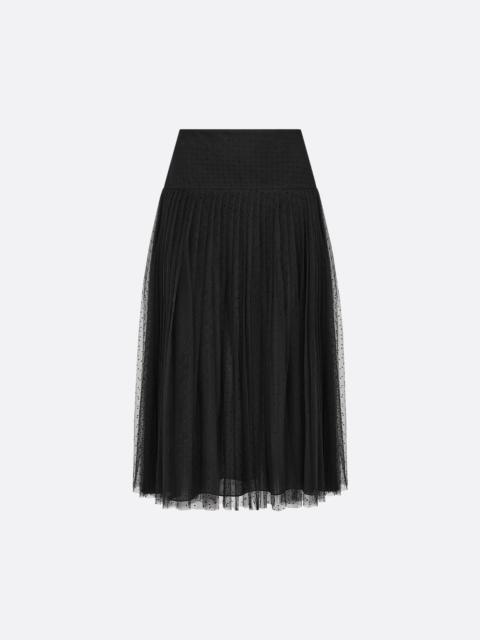 Mid-Length Pleated Skirt