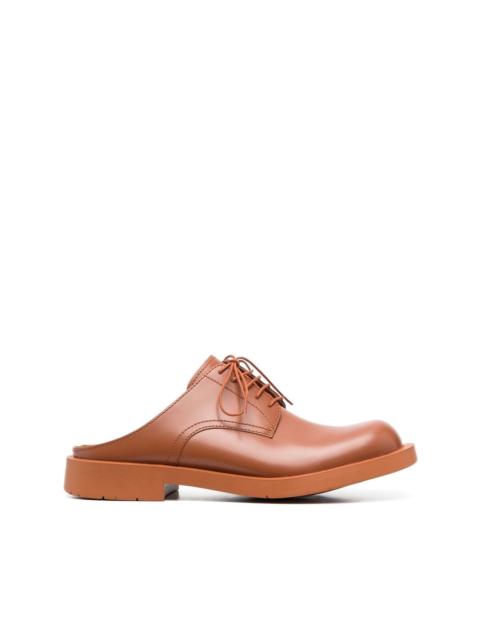 Mil 1978 backless Derby shoes