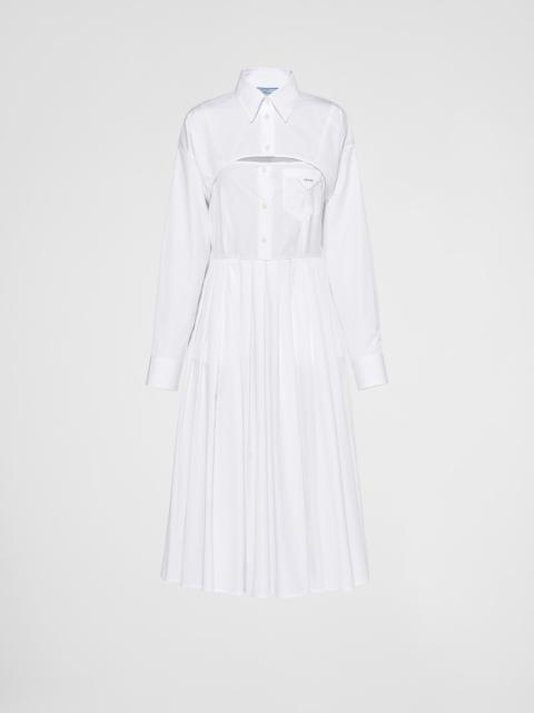 Poplin dress