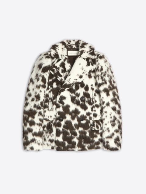 COWHIDE CABAN JACKET