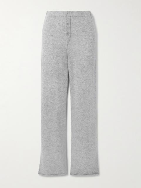 Cruz Cashmere Wide-leg Pants