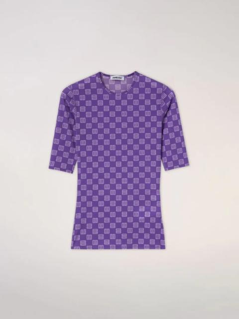 MONOGRAM FITTED T-SHIRT