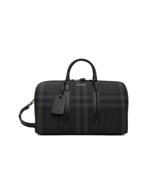 Gray Boston Holdall Duffle Bag