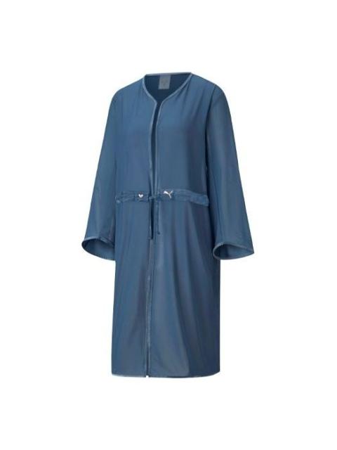 (WMNS) PUMA Exhale Power Mesh Gown 'Ensign Blue' 520402-89