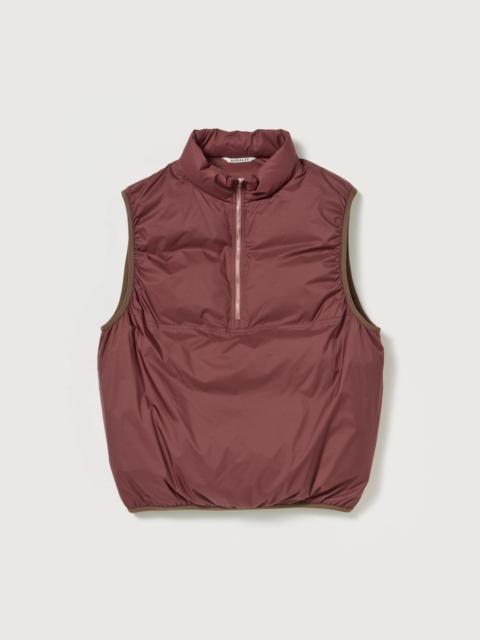 SUPER LIGHT NYLON RIPSTOP DOWN P/O VEST