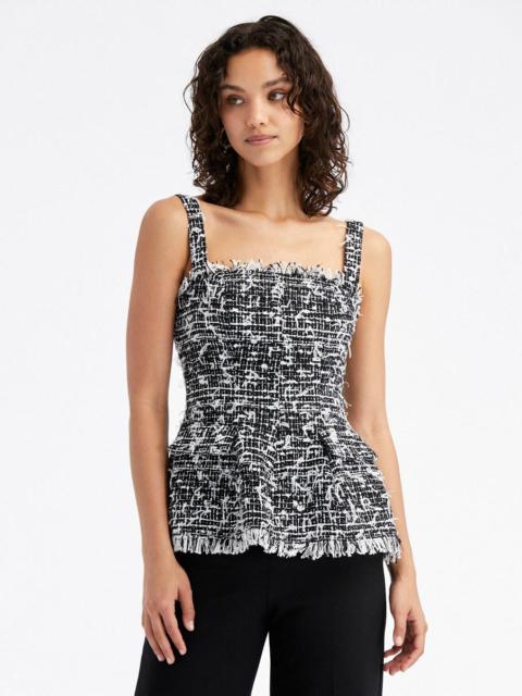 EYELASH TWEED BLOUSE