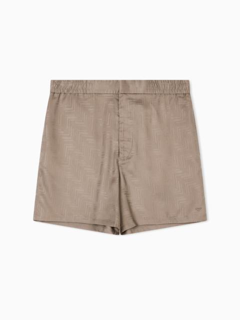 ASV JACQUARD LYOCELL BERMUDA SHORTS