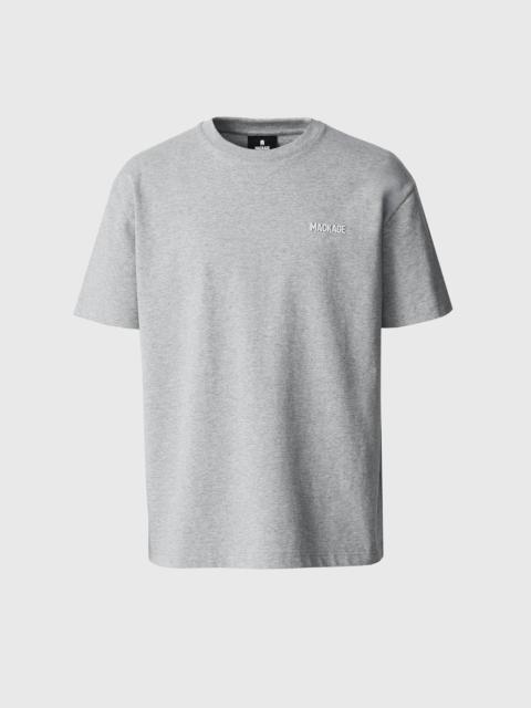 TEE-R Tee-shirt with  MACKAGE silicone logo