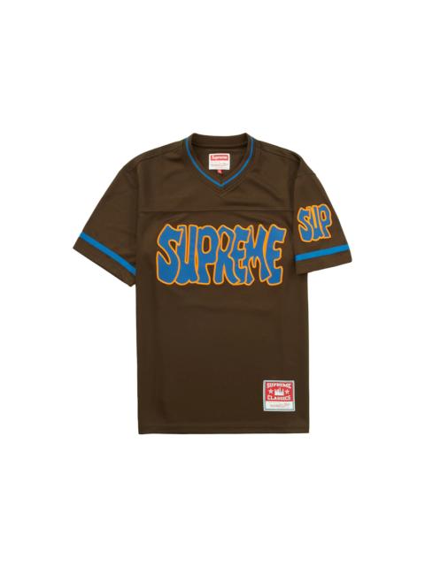 Supreme Mitchell & Ness Football Jersey Brown