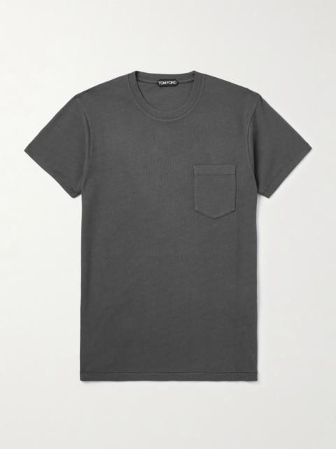 Cotton-Jersey T-Shirt Charcoal