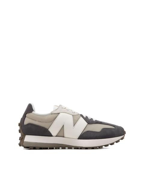327 suede-panelled sneakers