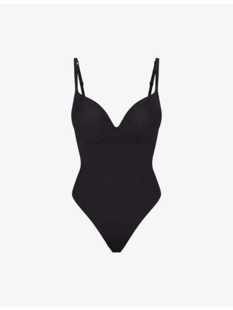 Ultimate Body Push-UP Thong Stretch-Woven Body