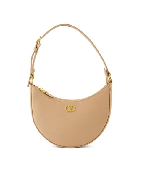 Le Mini Sac crescent-shaped zip-top shoulder bag