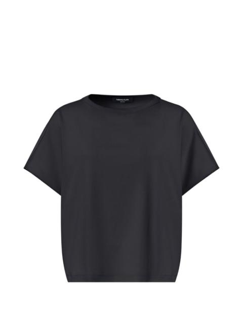 crochet-detail T-shirt