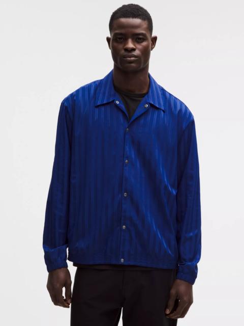 Satin Stripe Coaches Jacket